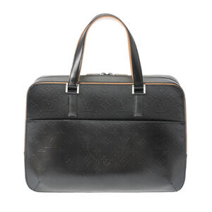 Louis Vuitton Monogram Matte Malden Black Business Bag
